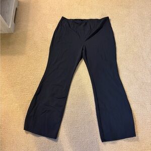 HALARA Women's HalaraFlex High Wasted Back Side Pocket Slight Flare Work Pants